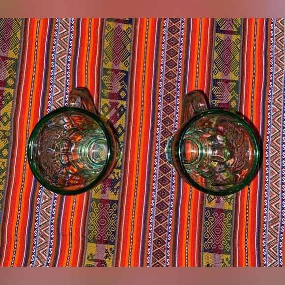 🎉Host Pick🎉 Anchor Hocking Coca Cola Embossed Retro Drinking Glasses Set of 2 - Picture 6 of 13